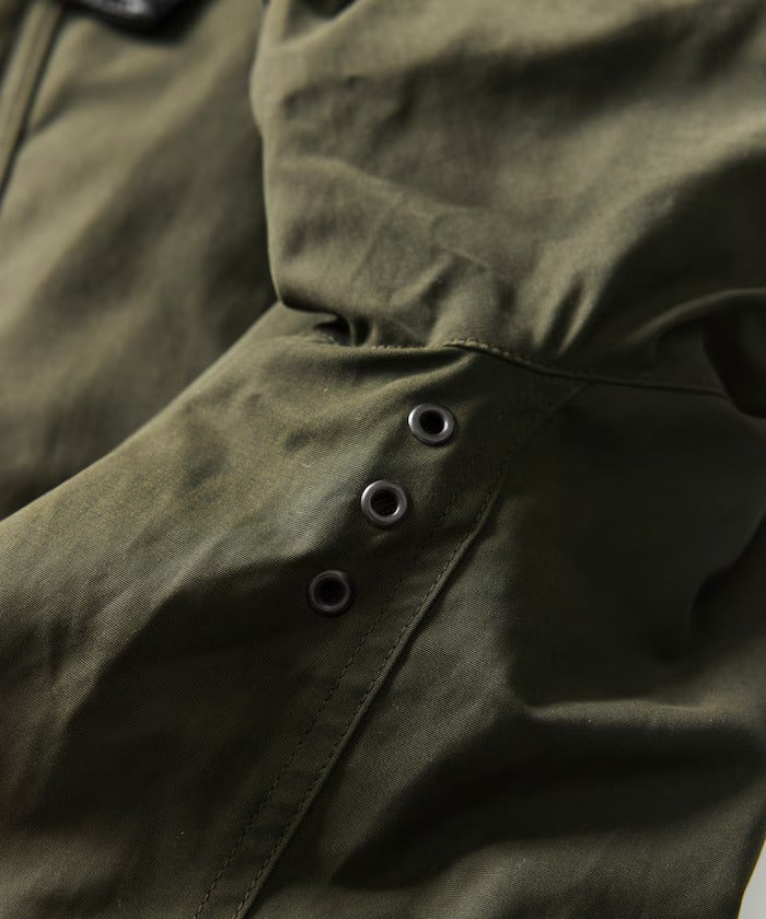 Barbour × Firsthand/別注羊皮革領寬版袖BEDALE騎士外套