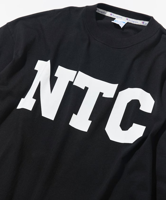 Champion × NAUTICA/日本聯名限定 NTC厚磅 圓領T恤