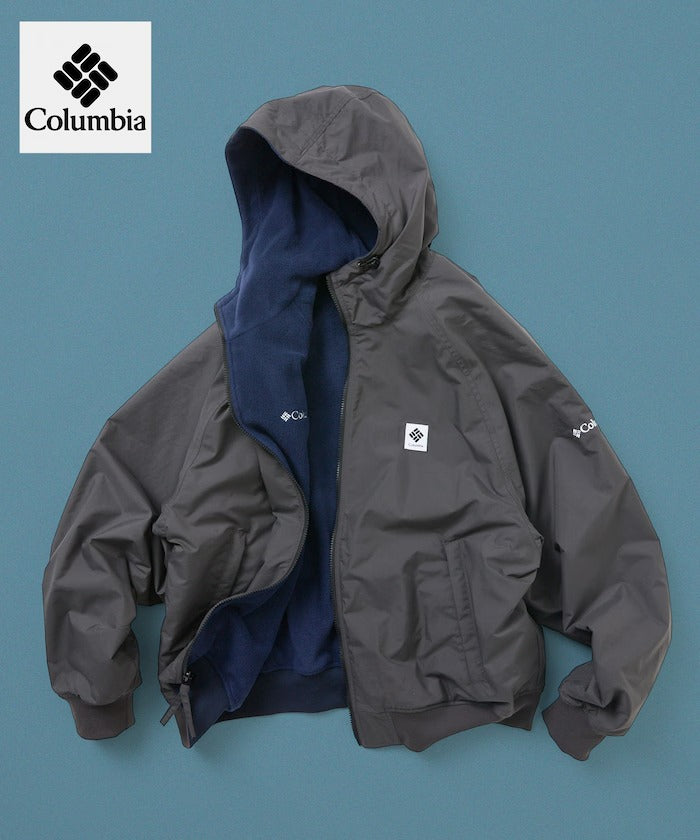 Columbia × FREAK'S STORE/日本聯名限定 雙面穿刷毛連帽外套
