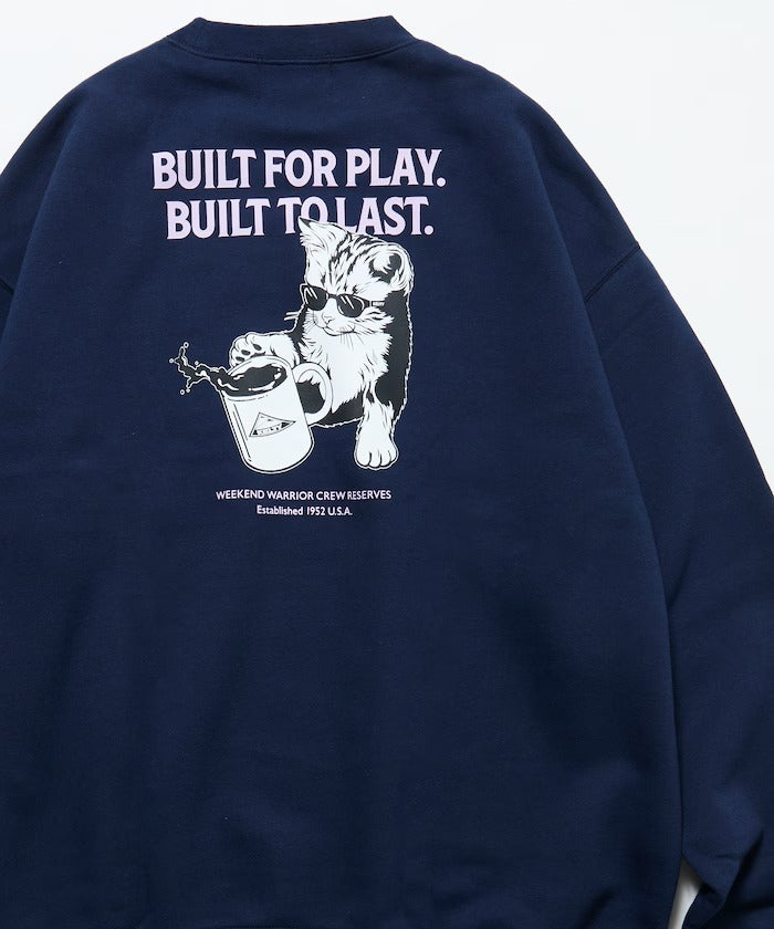 KELTY × FREAK'S STORE / 貓咪 圓領衫(日本聯名限定)