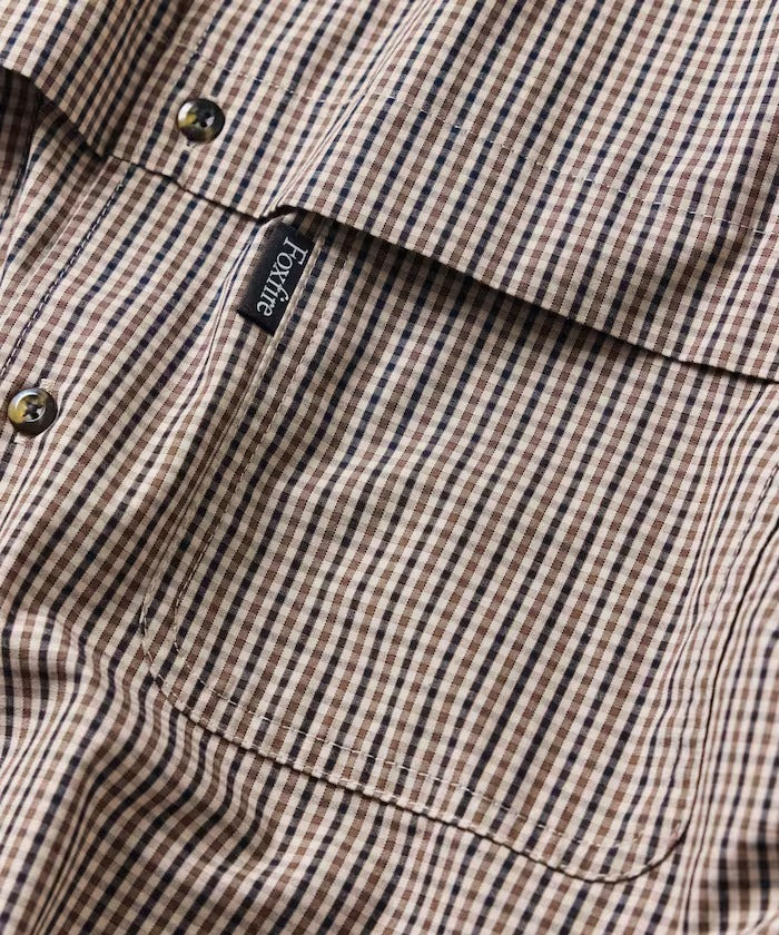 Foxfire × FREAK'S STORE/格紋口袋長袖釣魚襯衫(日本聯名限定)