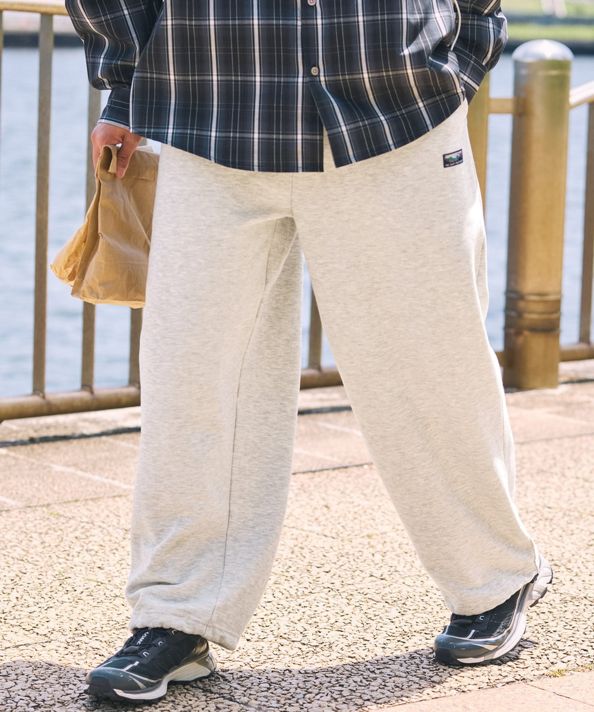 THE CRAFT CREW PRODUCTS/12盎司 厚磅刷毛 抽繩運動長褲