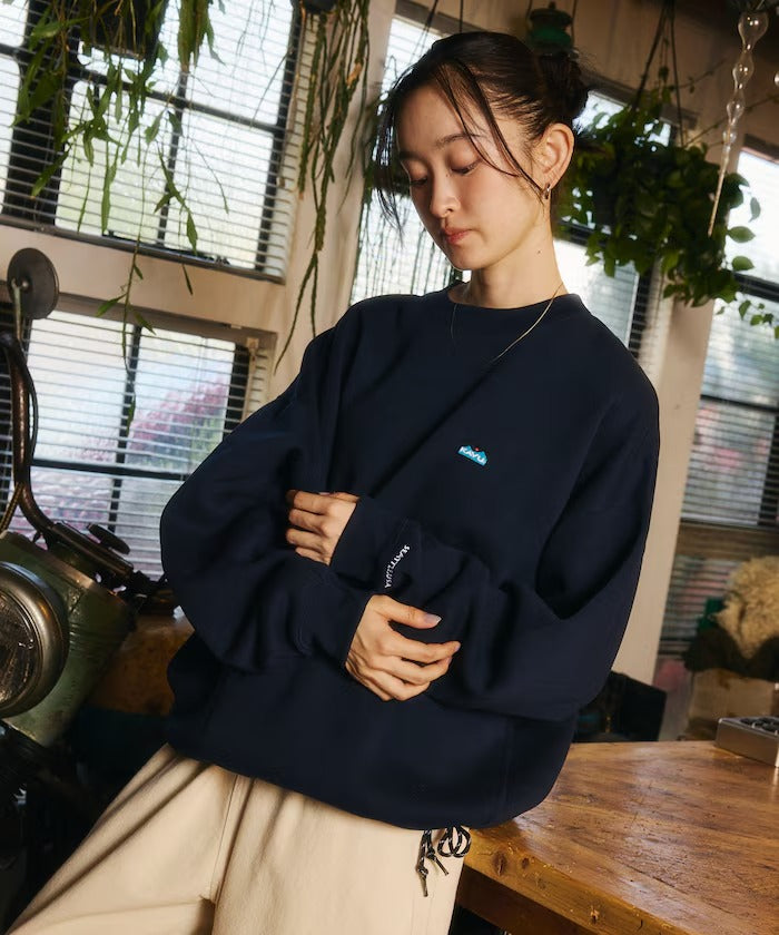 KAVU × FREAK'S STORE / 束口下襬 圓領衫(日本聯名限定)