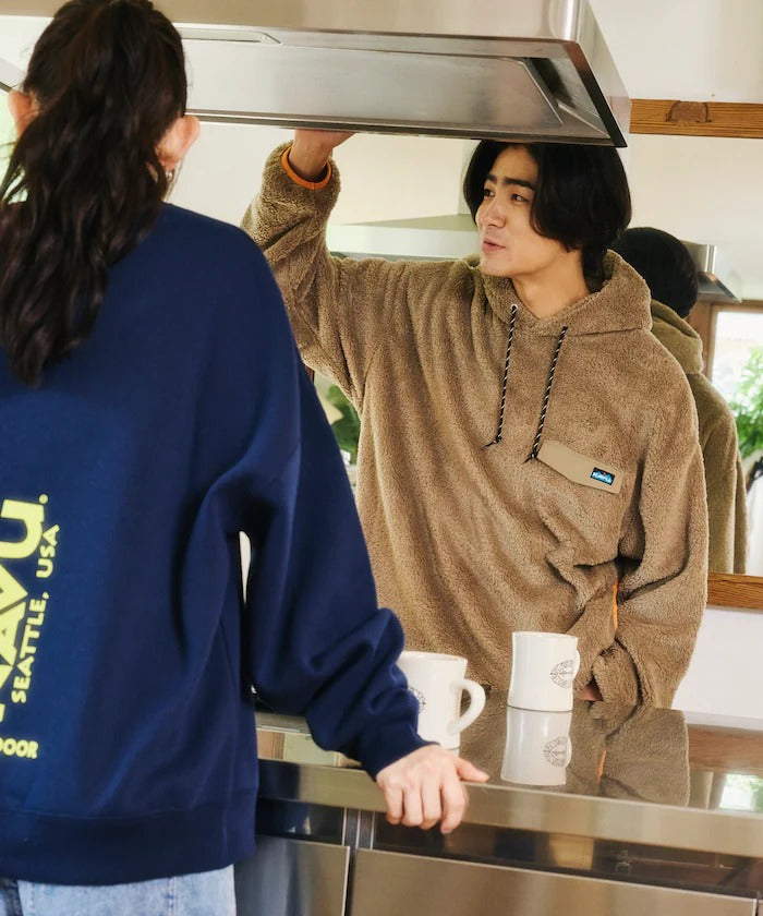 KAVU × FREAK'S STORE / 長毛絨刷毛 連帽衫(日本聯名限定)