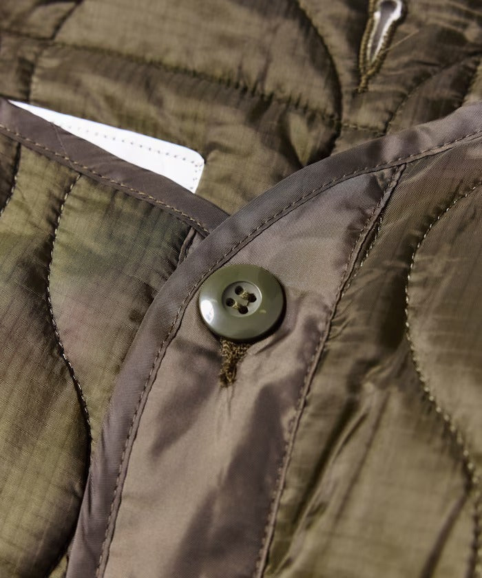 FREAK'S STORE / 做舊褪色3WAY M-65鋪棉內裡兩件式短版軍裝外套組(26FW)