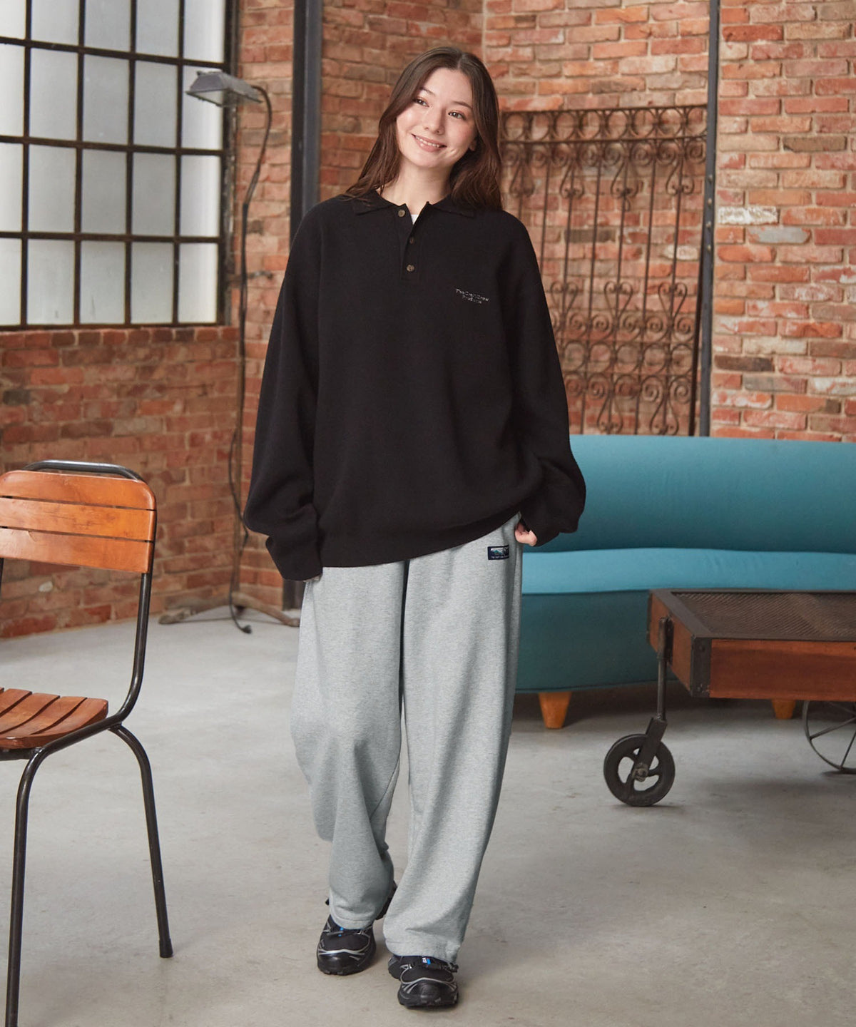 THE CRAFT CREW PRODUCTS/12盎司 厚磅刷毛 抽繩運動長褲