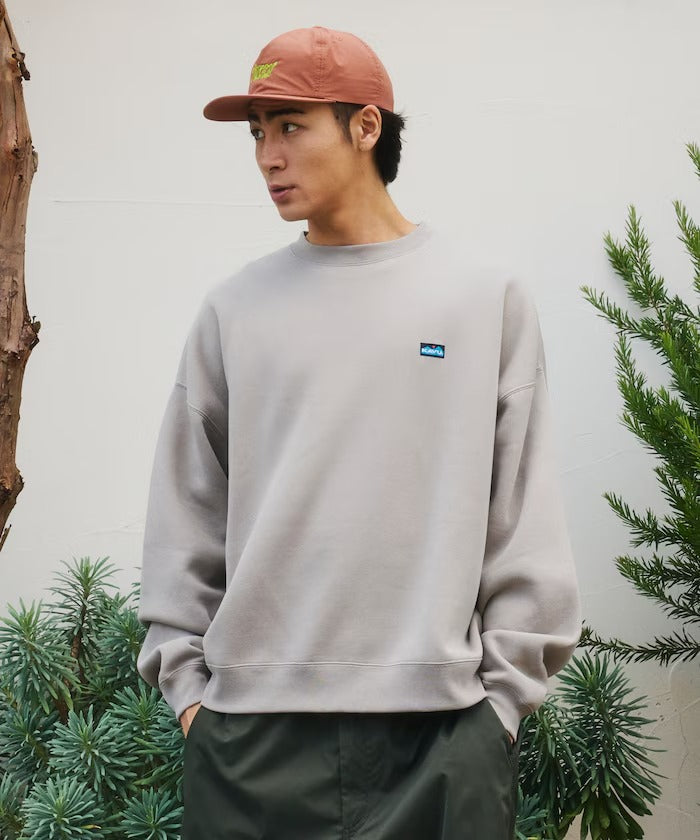 KAVU × FREAK'S STORE / 直式標誌 圓領衫(日本聯名限定)