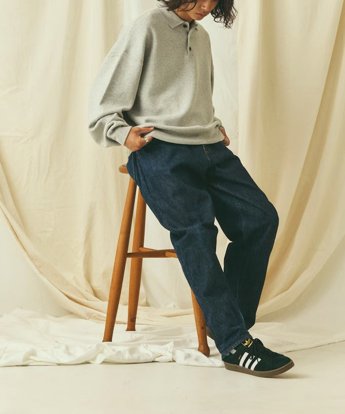 FREAK'S STORE/Relax Fit 毛圈布 針織POLO衫