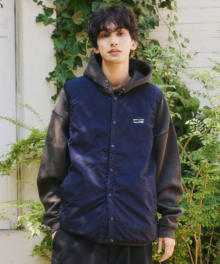 FREAK'S STORE/雙面尼龍 刷毛 背心