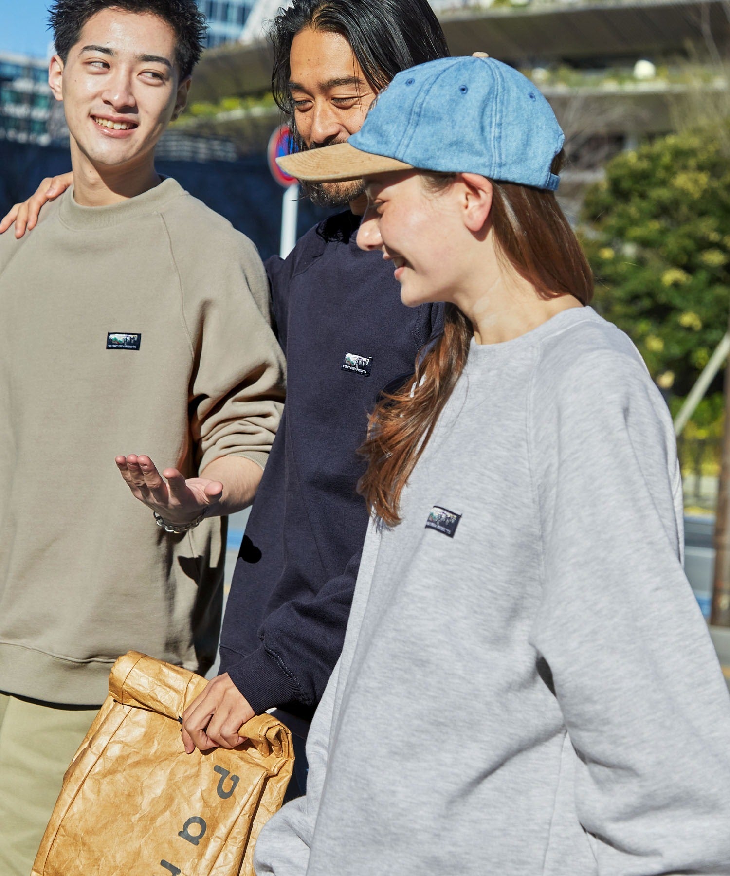 THE CRAFT CREW PRODUCTS/插肩袖圓領衫