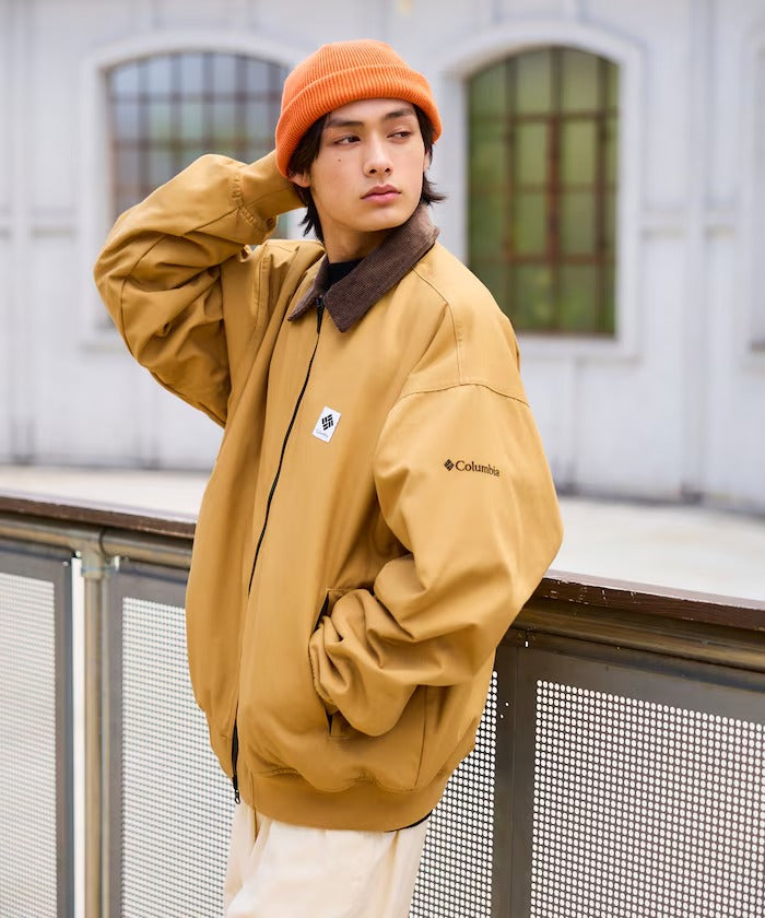 Columbia × FREAK'S STORE / 別注帆布雙面穿刷毛外套