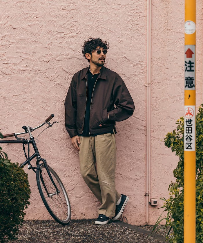RED KAP × FREAK'S STORE/日本聯名限定 SMU JK-22 SHORT LENGTH 短版拉鏈工裝外套