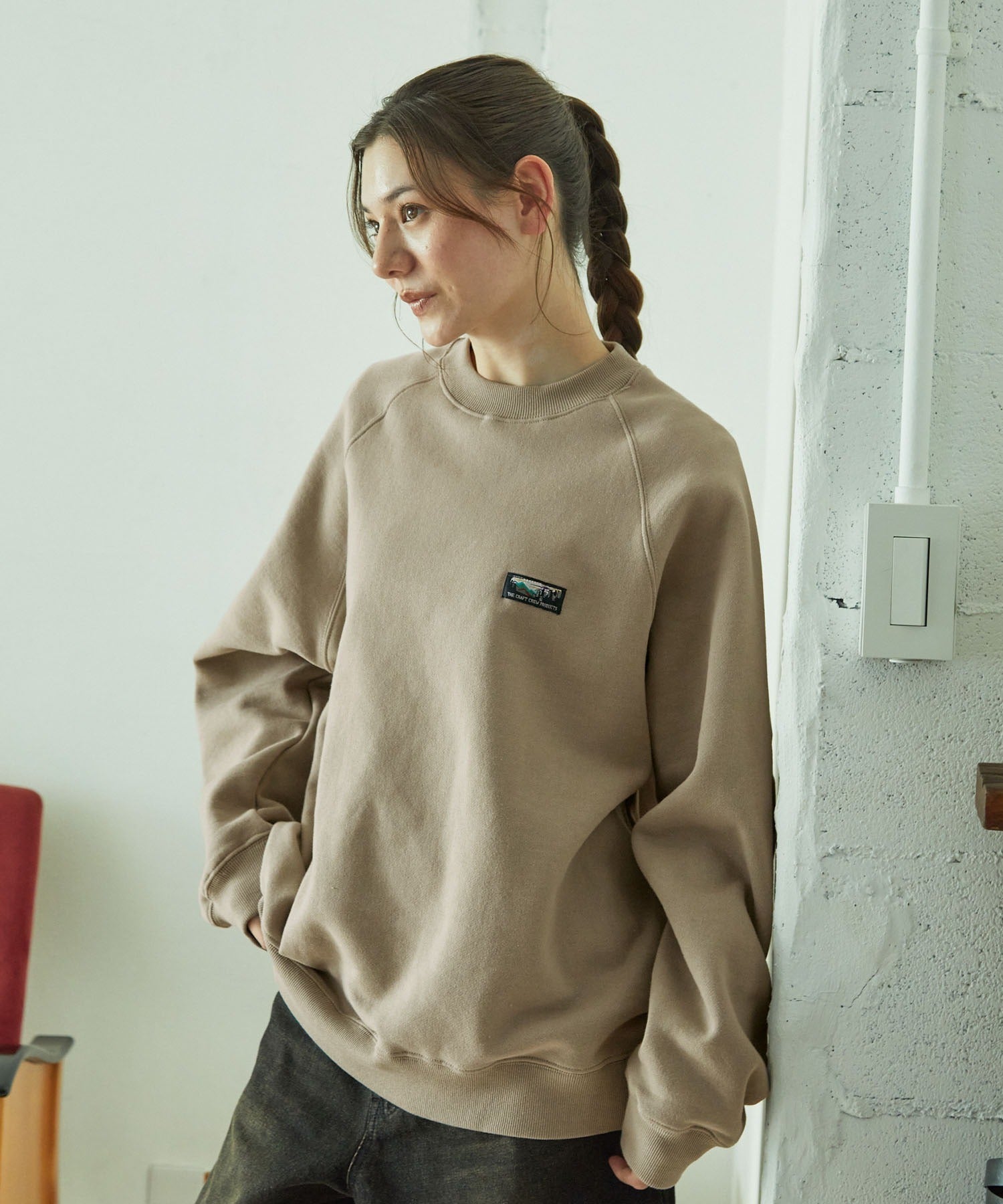 THE CRAFT CREW PRODUCTS/插肩袖圓領衫