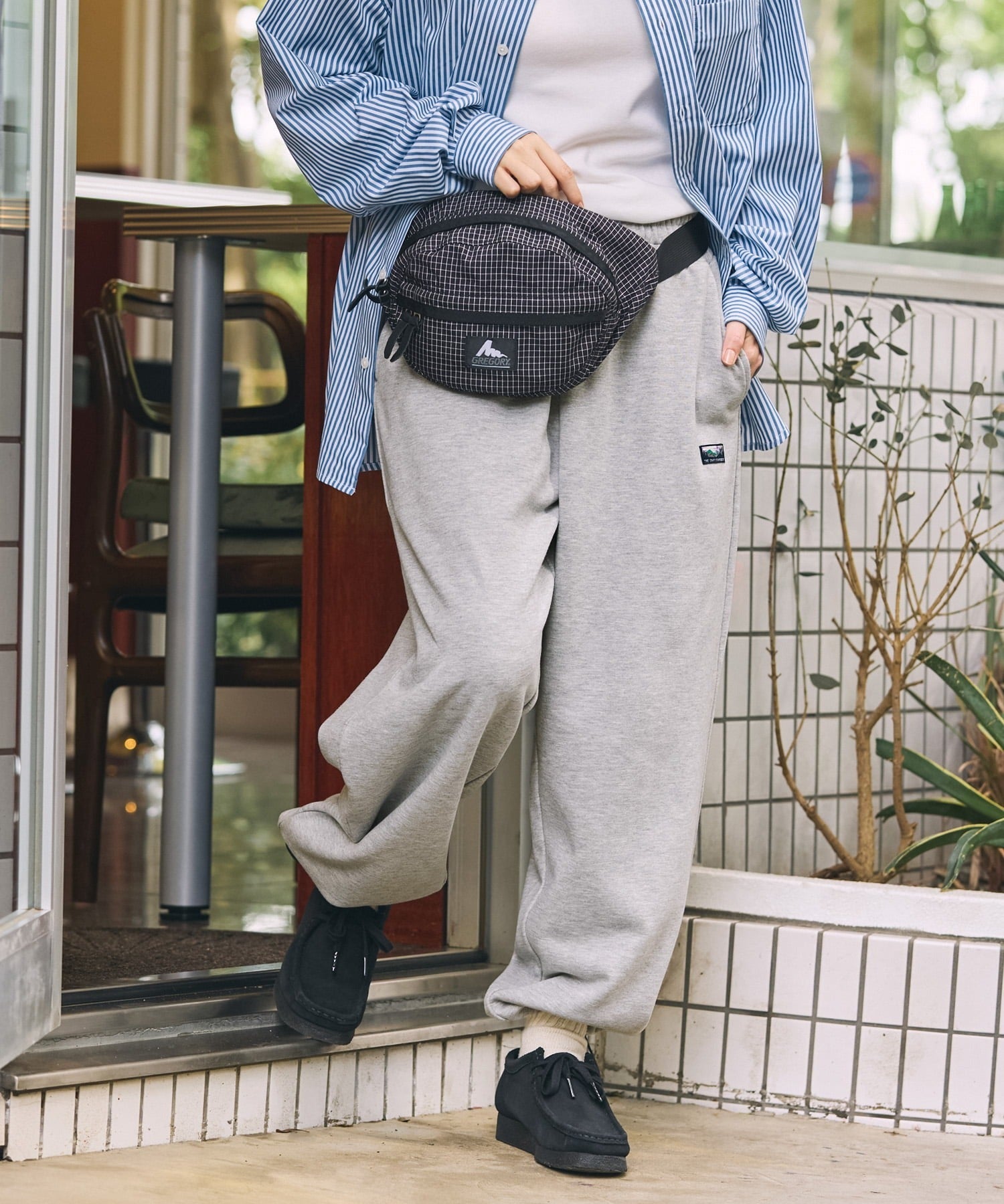 THE CRAFT CREW PRODUCTS/12盎司 厚磅刷毛 抽繩運動長褲
