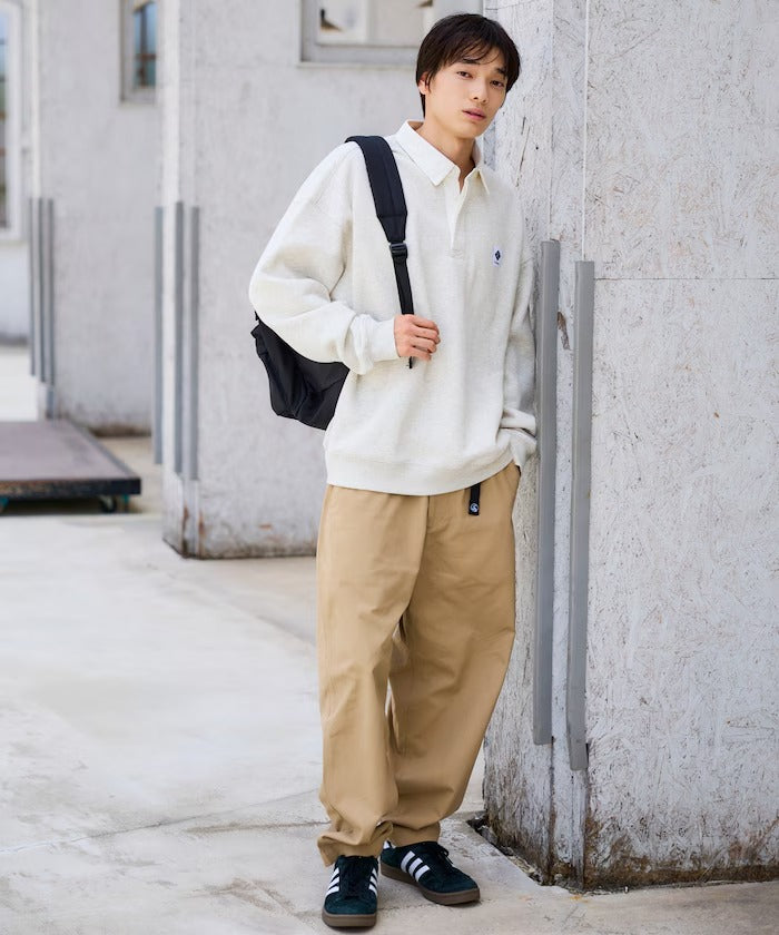 Columbia×FREAK'S STORE/小LOGO 長袖領衫(日本聯名限定)