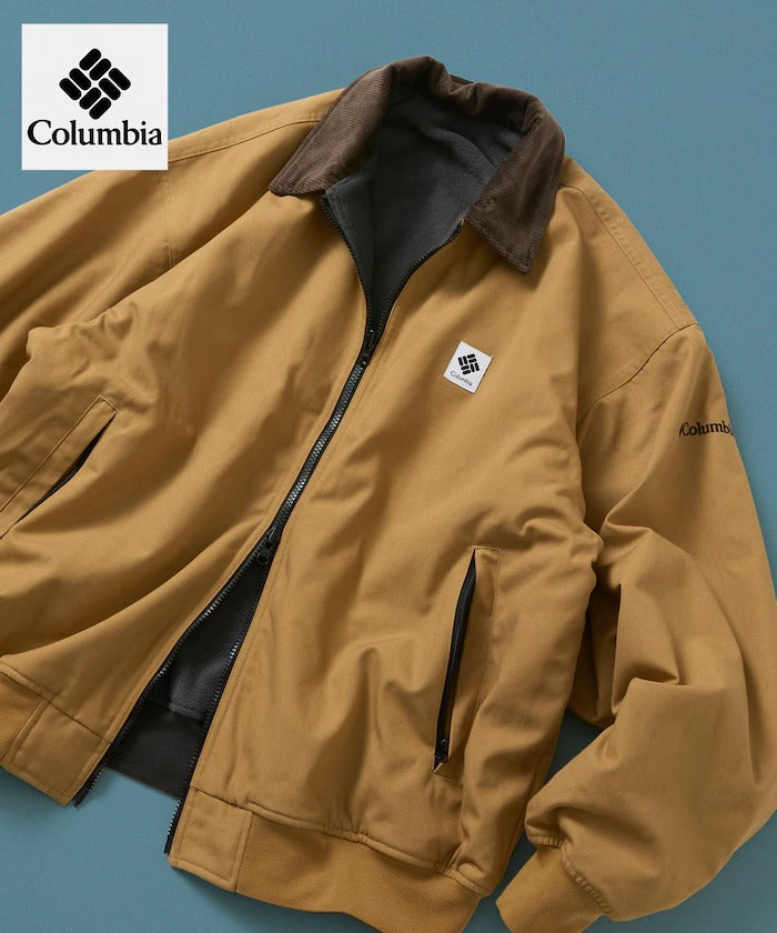 Columbia × FREAK'S STORE / 別注帆布雙面穿刷毛外套