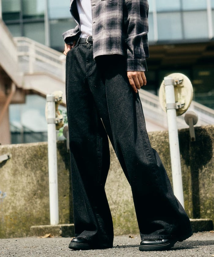 FREAK'S STORE / 限定寬版直筒牛仔褲