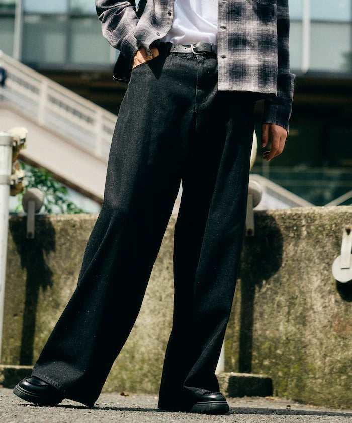 FREAK'S STORE / 限定寬版直筒牛仔褲