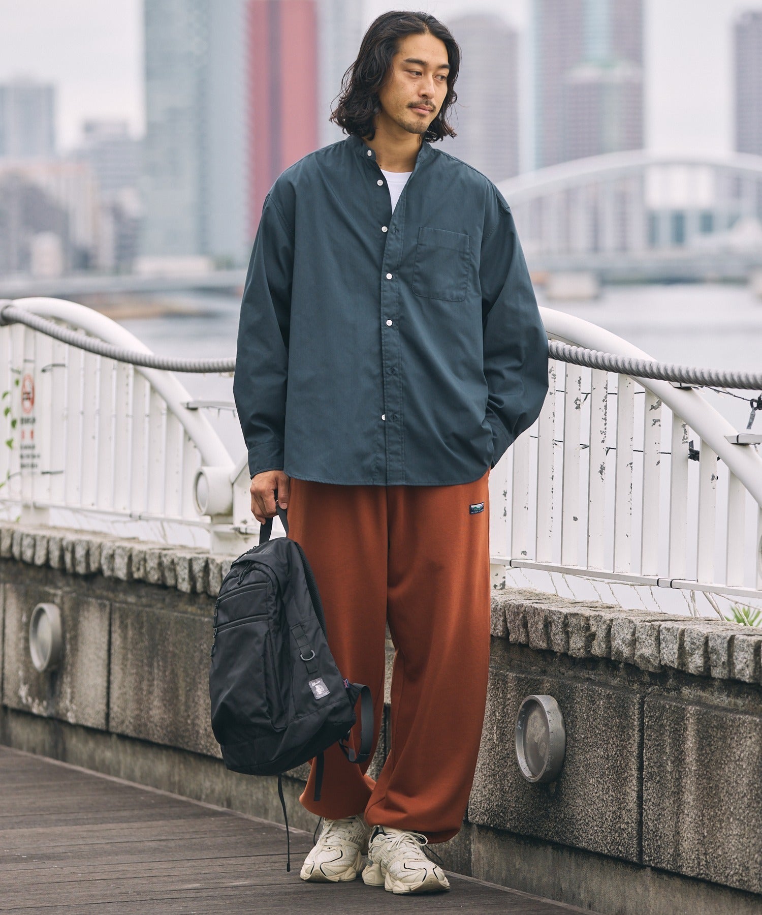 THE CRAFT CREW PRODUCTS/12盎司 厚磅刷毛 抽繩運動長褲
