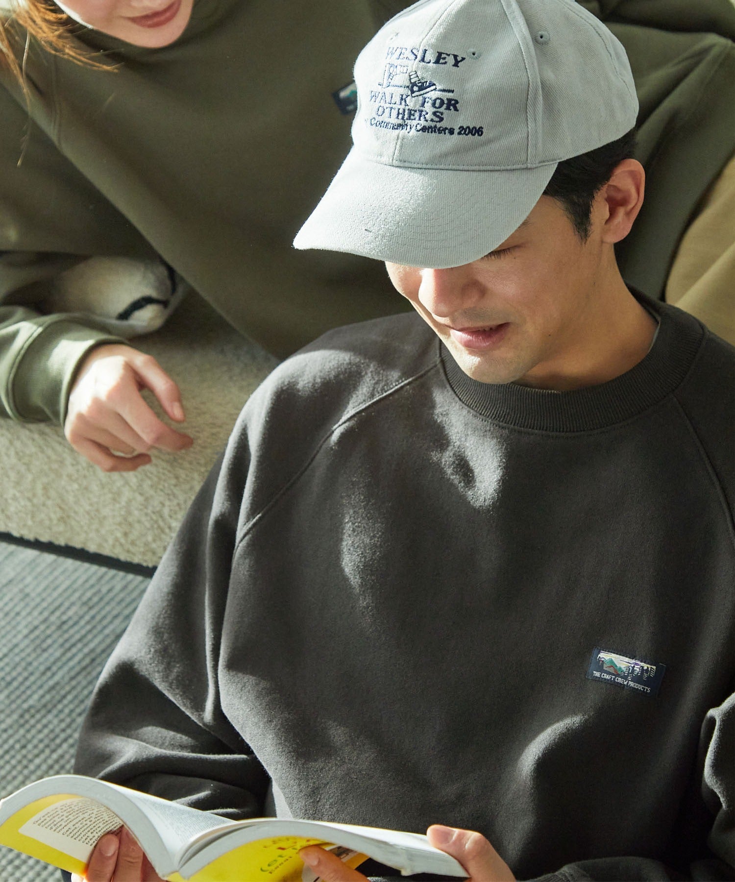 THE CRAFT CREW PRODUCTS/插肩袖圓領衫
