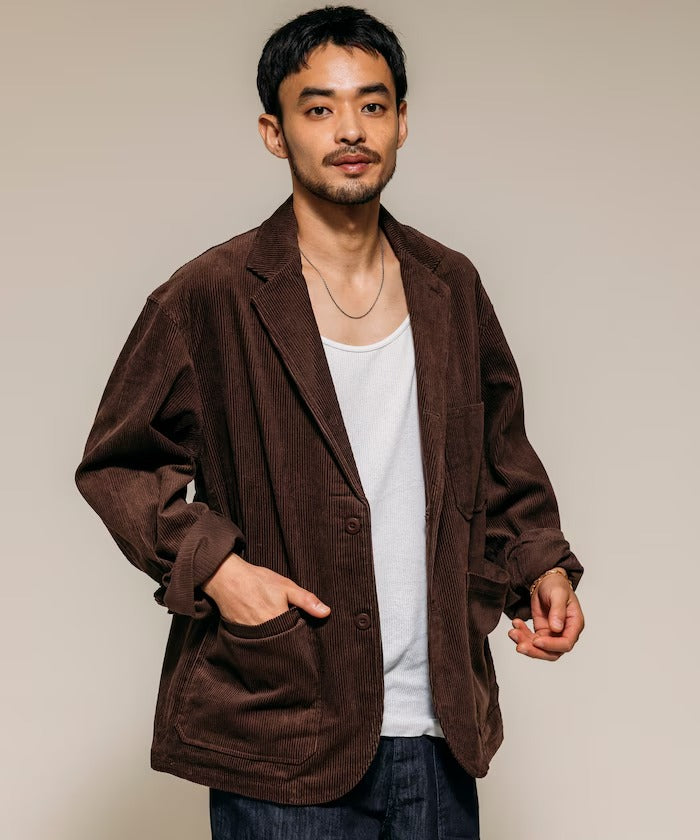RED KAP × FREAK'S STORE/日本聯名限定 SMU KP-10 寬鬆版燈芯絨外套