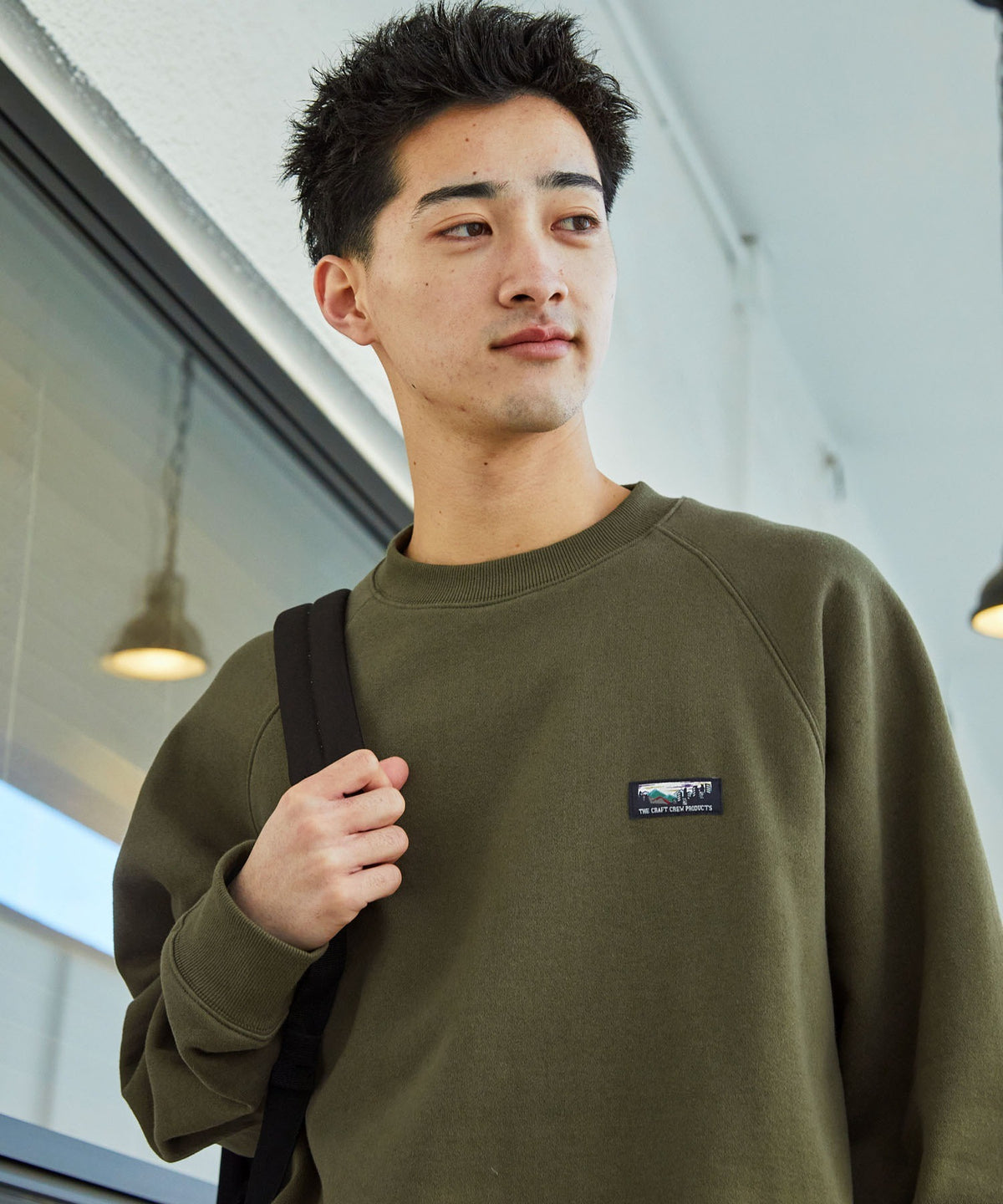 THE CRAFT CREW PRODUCTS/插肩袖圓領衫
