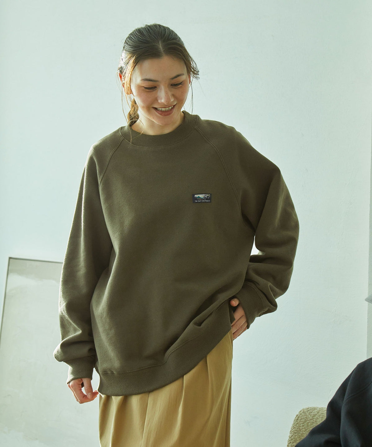 THE CRAFT CREW PRODUCTS/插肩袖圓領衫