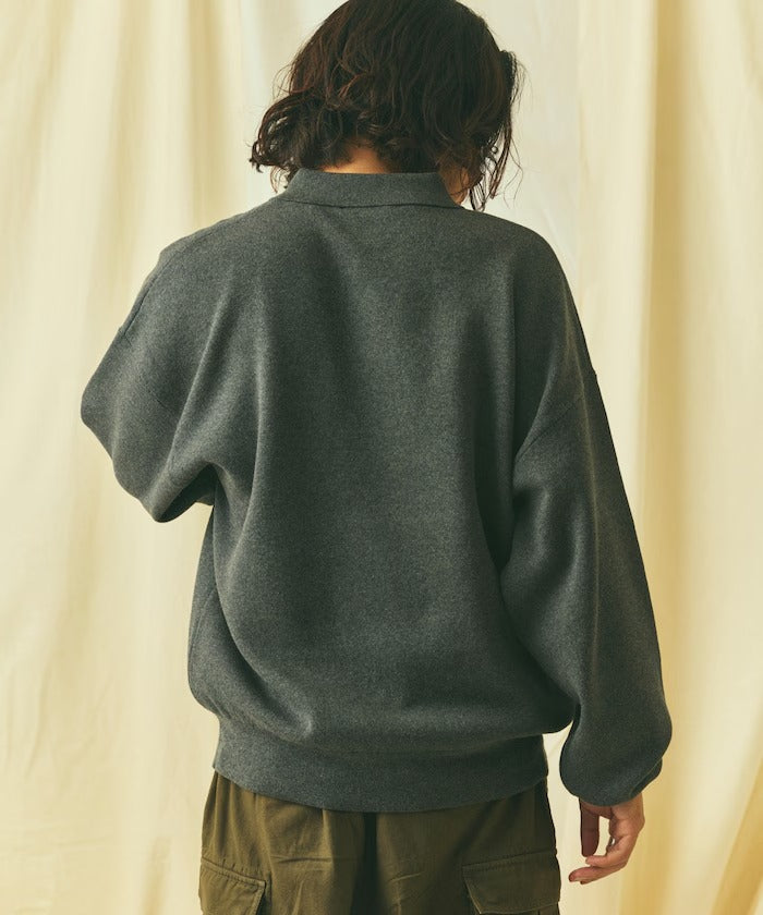 FREAK'S STORE/Relax Fit 毛圈布 針織POLO衫