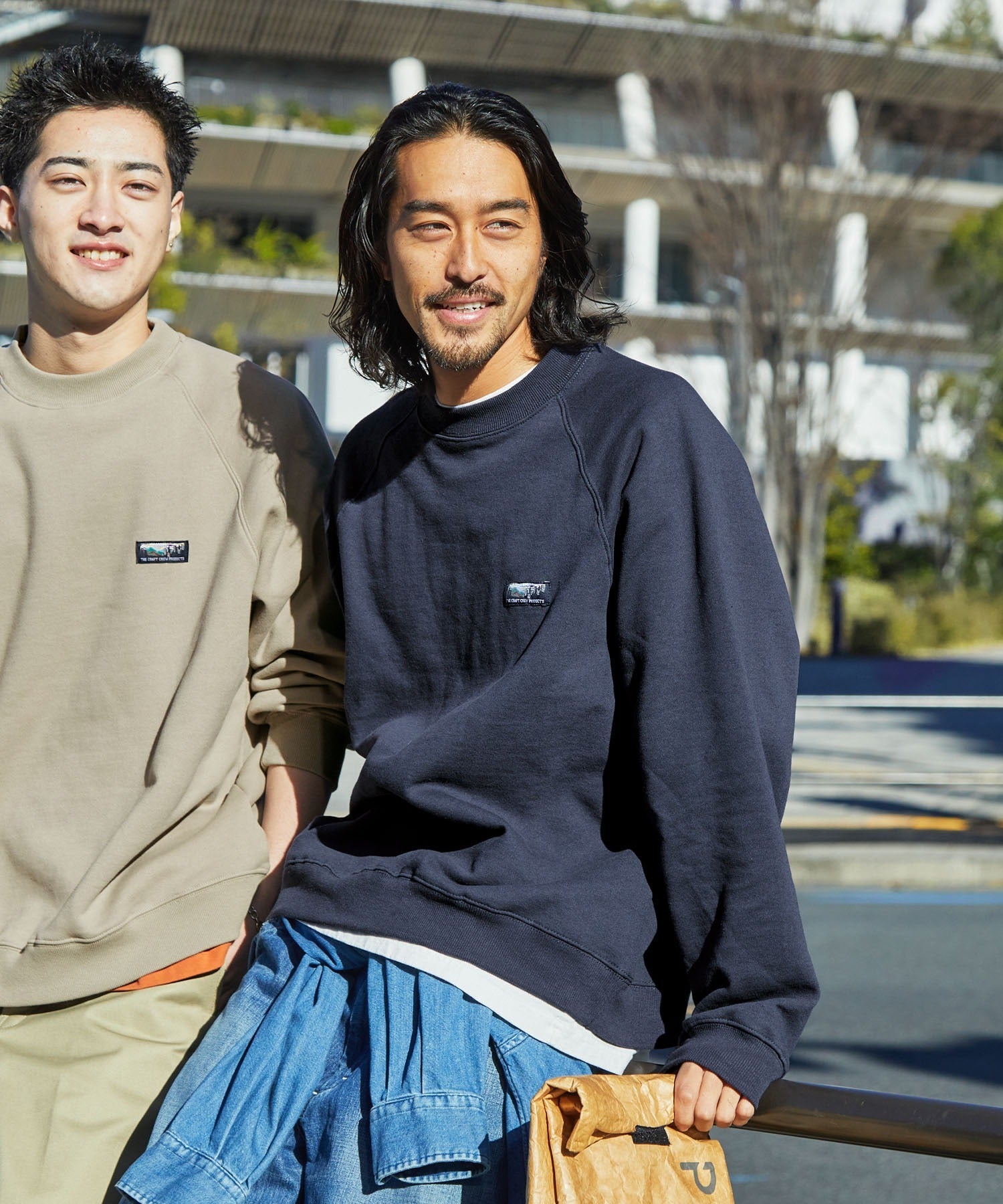 THE CRAFT CREW PRODUCTS/插肩袖圓領衫