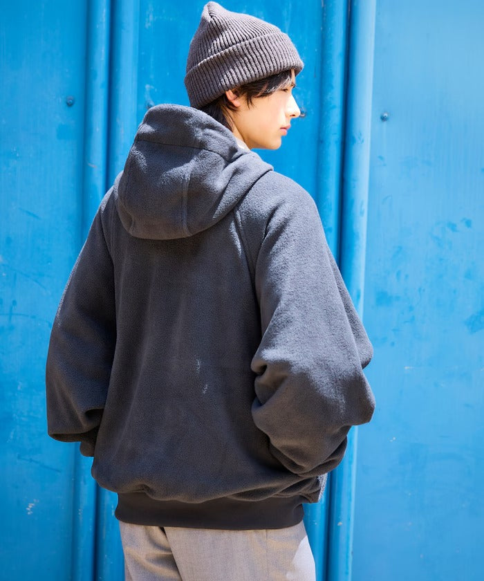 Columbia × FREAK'S STORE/日本聯名限定 雙面穿刷毛連帽外套