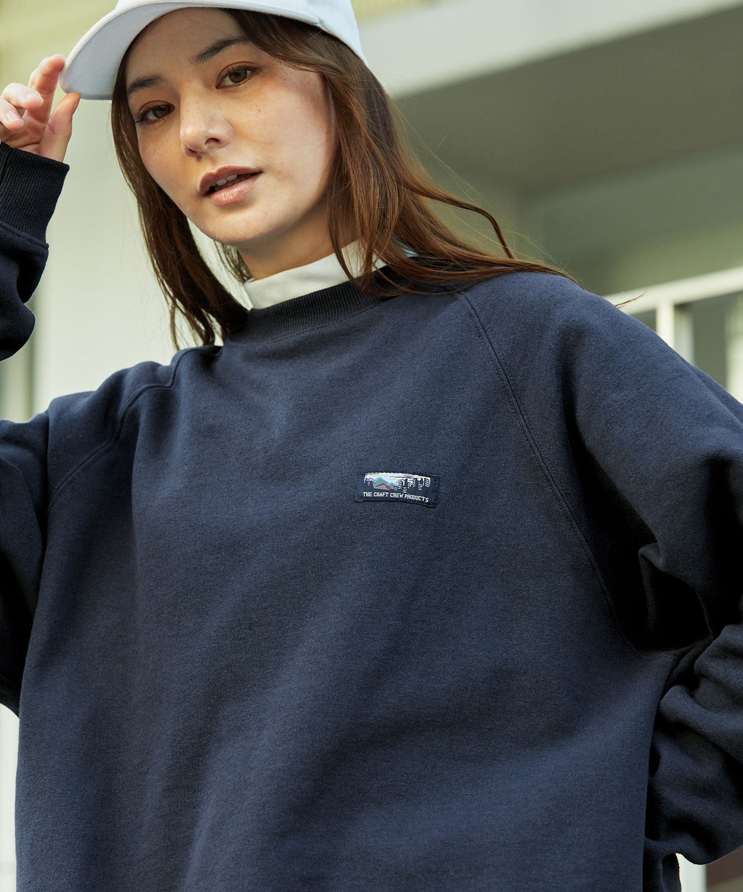 THE CRAFT CREW PRODUCTS/插肩袖圓領衫