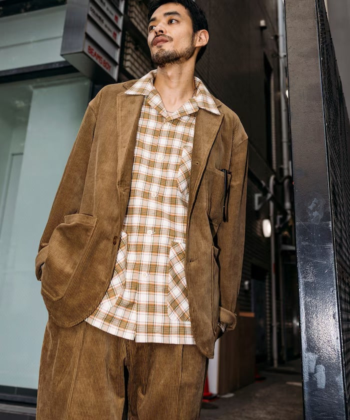 RED KAP × FREAK'S STORE/日本聯名限定 SMU KP-10 寬鬆版燈芯絨外套