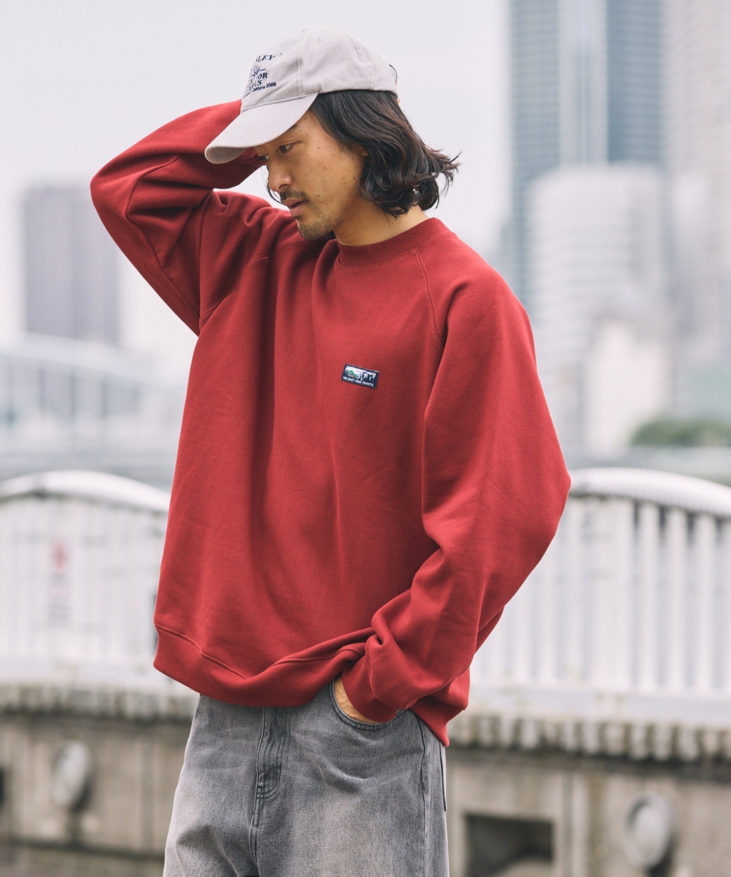 THE CRAFT CREW PRODUCTS/插肩袖圓領衫