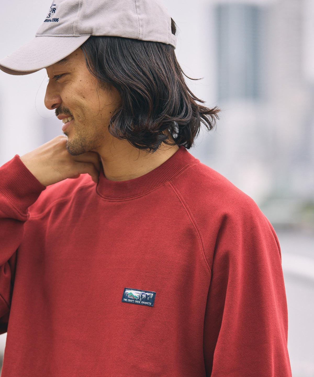 THE CRAFT CREW PRODUCTS/插肩袖圓領衫