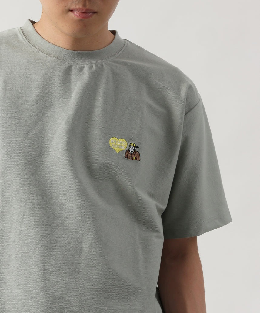 BEN DAVIS / 大猩猩 刺繡涼感 短袖T恤