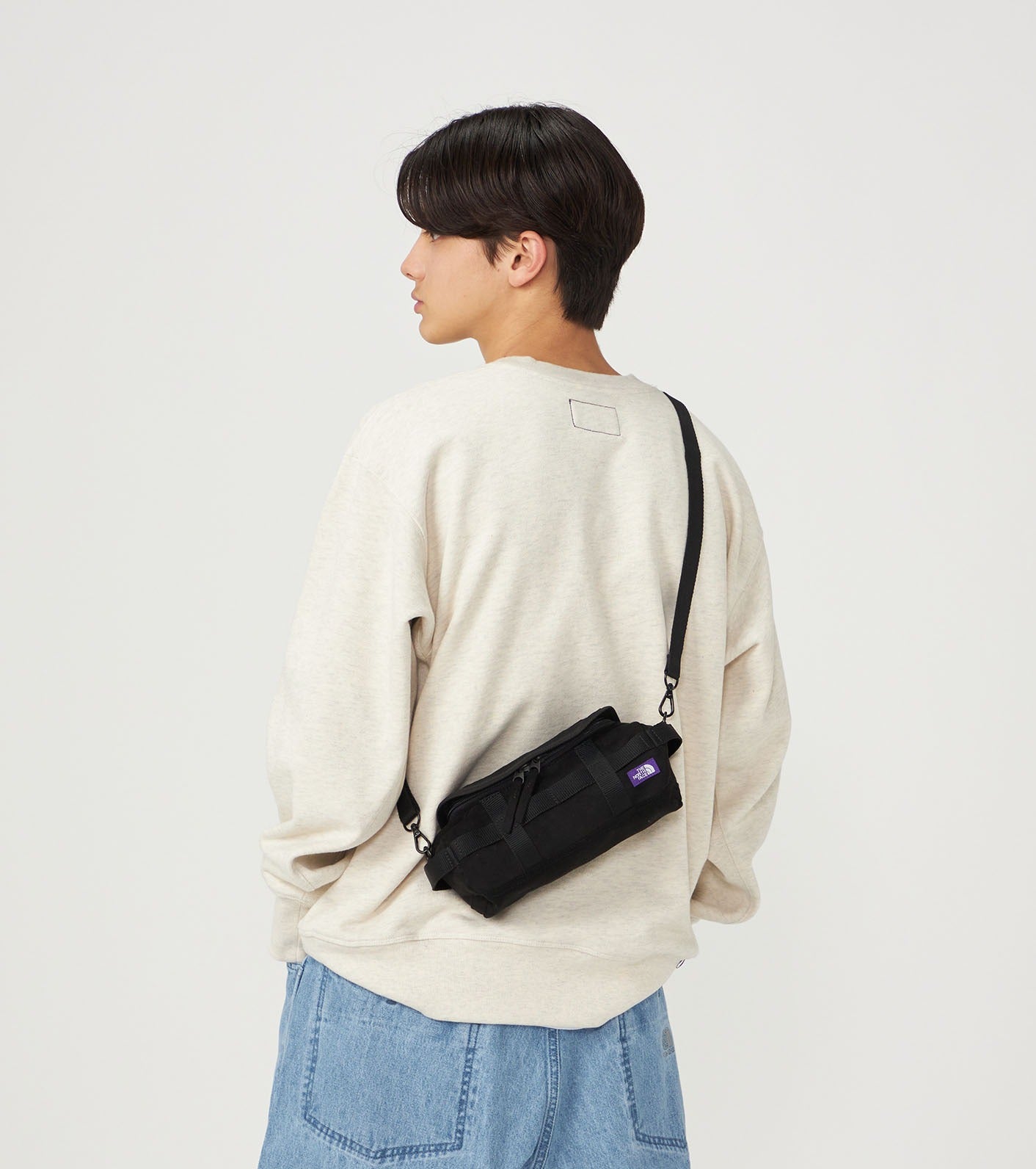 THE NORTH FACE PURPLE LABEL / 合成皮革小型旅行包