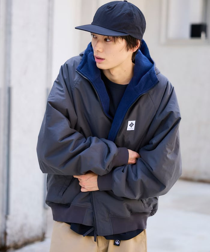 Columbia × FREAK'S STORE/日本聯名限定 雙面穿刷毛連帽外套