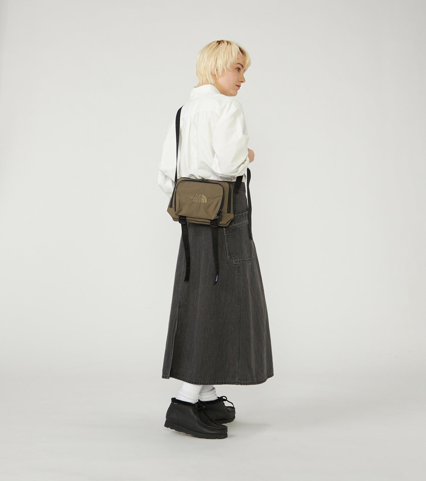 THE NORTH FACE PURPLE LABEL / CORDURA 尼龍側背包