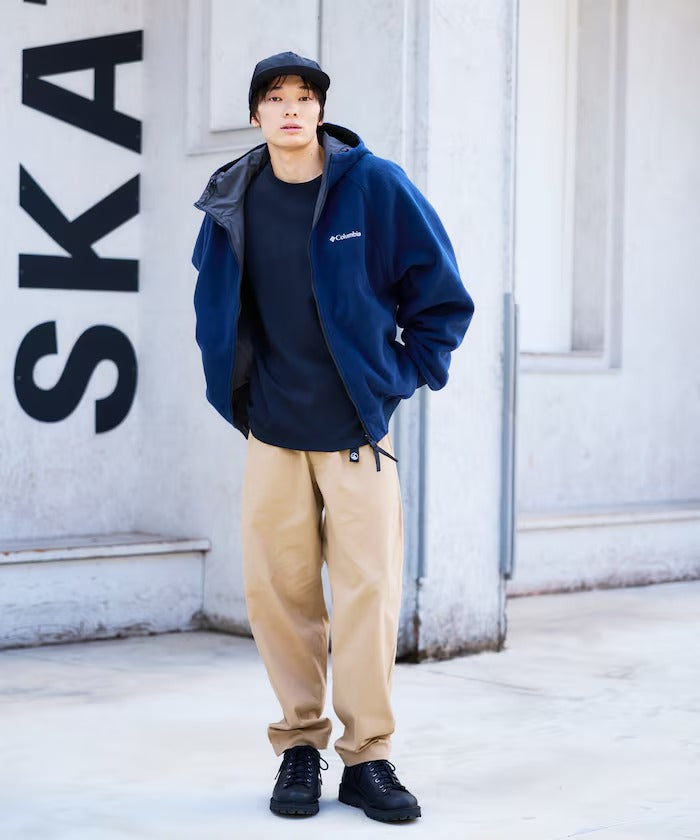 Columbia × FREAK'S STORE/日本聯名限定 雙面穿刷毛連帽外套