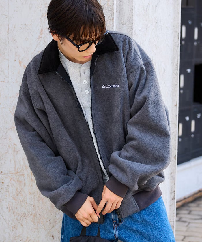Columbia × FREAK'S STORE / 別注帆布雙面穿刷毛外套
