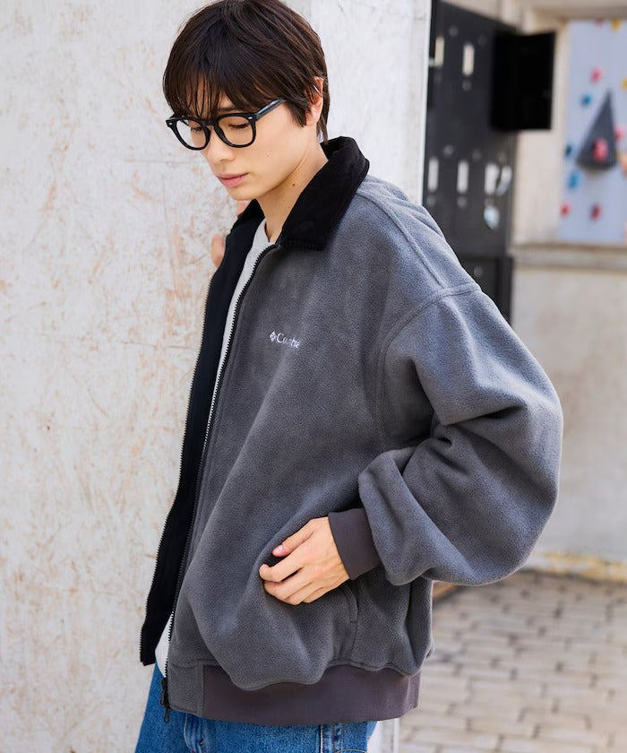 Columbia × FREAK'S STORE / 別注帆布雙面穿刷毛外套