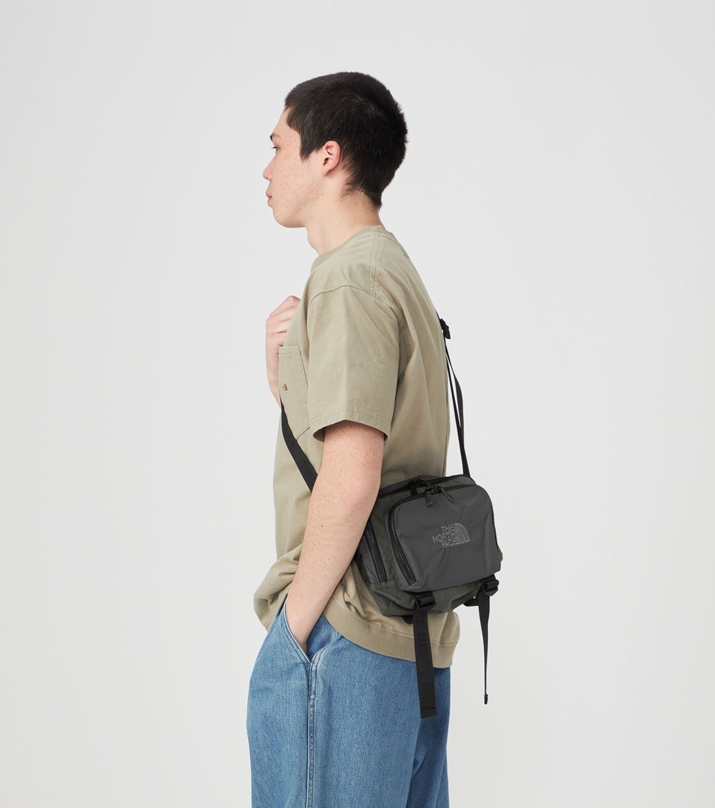 THE NORTH FACE PURPLE LABEL / CORDURA 尼龍側背包