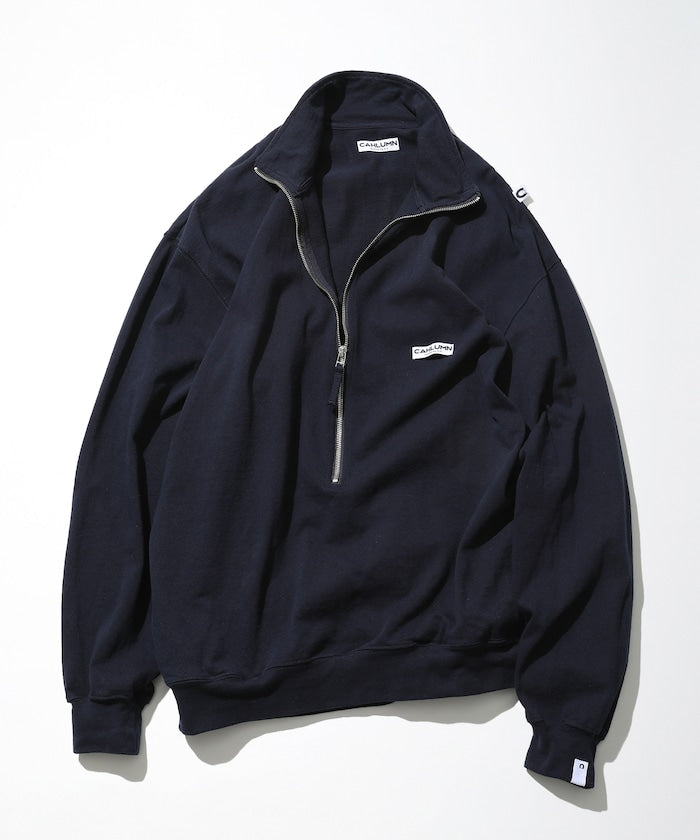 CAHLUMN Heavy Weight Jersey 3/4-Zip Cadet Collar Shirt / 半開襟衫
