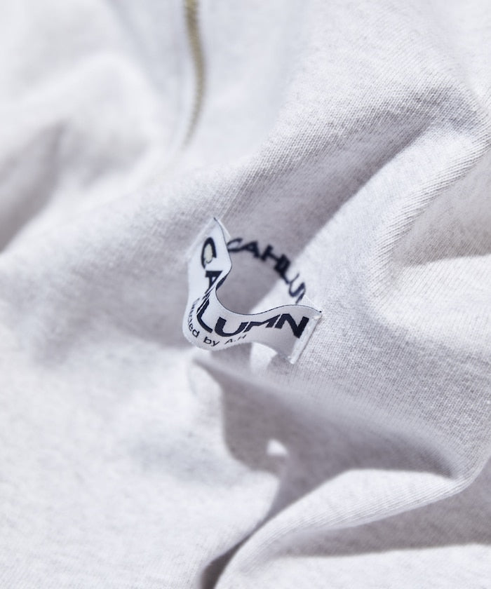 CAHLUMN Heavy Weight Jersey 3/4-Zip Cadet Collar Shirt / 半開襟衫