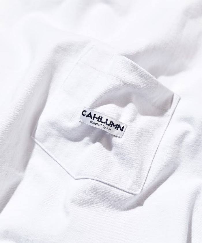 CAHLUMN Heavy Weight Jersey S/S Pocket Tee / 重磅棉質短袖口袋T恤