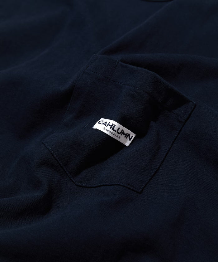 CAHLUMN Heavy Weight Jersey S/S Pocket Tee / 重磅棉質短袖口袋T恤