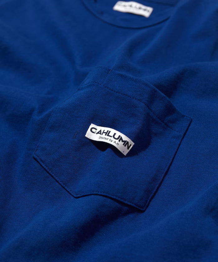 CAHLUMN Heavy Weight Jersey S/S Pocket Tee / 重磅棉質短袖口袋T恤
