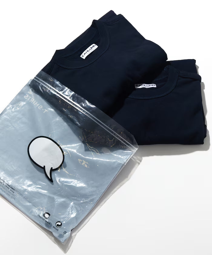 CAHLUMN 2-Pack Reversible Tee / 一組2入 兩面穿短袖T恤