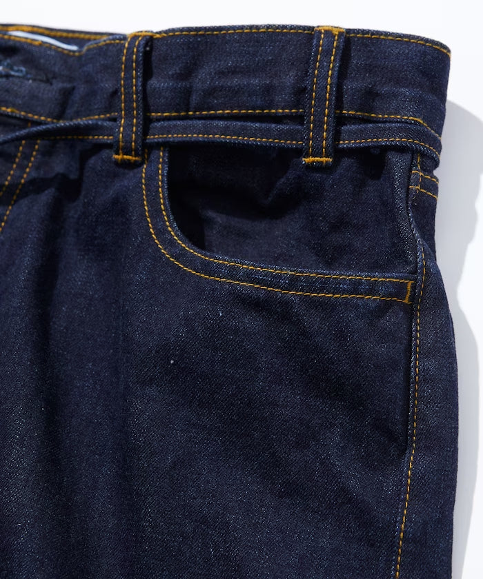 CAHLUMN Selvedge Denime Pant “Baggy” / 立體自製邊寬鬆牛仔褲