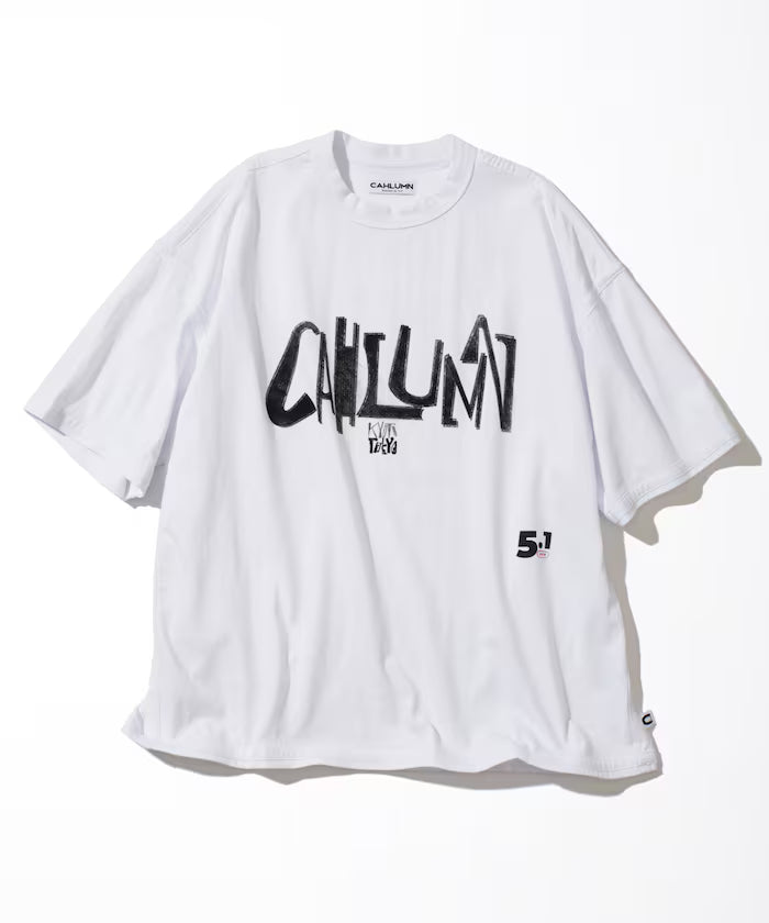 CAHLUMN+ZINE5.1 LOGO Reversible T-Shirt / 短袖T恤